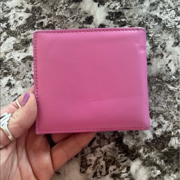 Anti Social Social Club pink bifold wallet - Picture 2 of 5